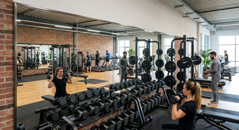 Fitness Mirror Installation in Arvada, CO