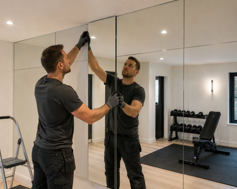 Studio Mirrors Installation in Longmont, CO