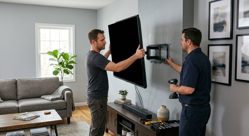 Wall Mount TV Installation in Wilmington, NC