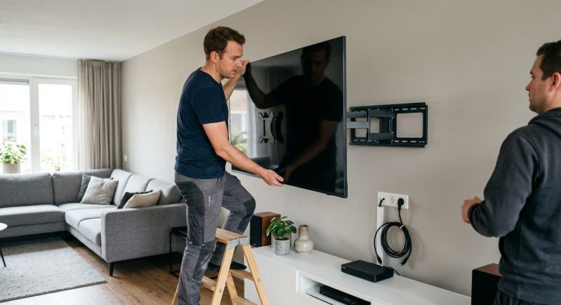 Wall Mount TV Installation in Olathe, KS